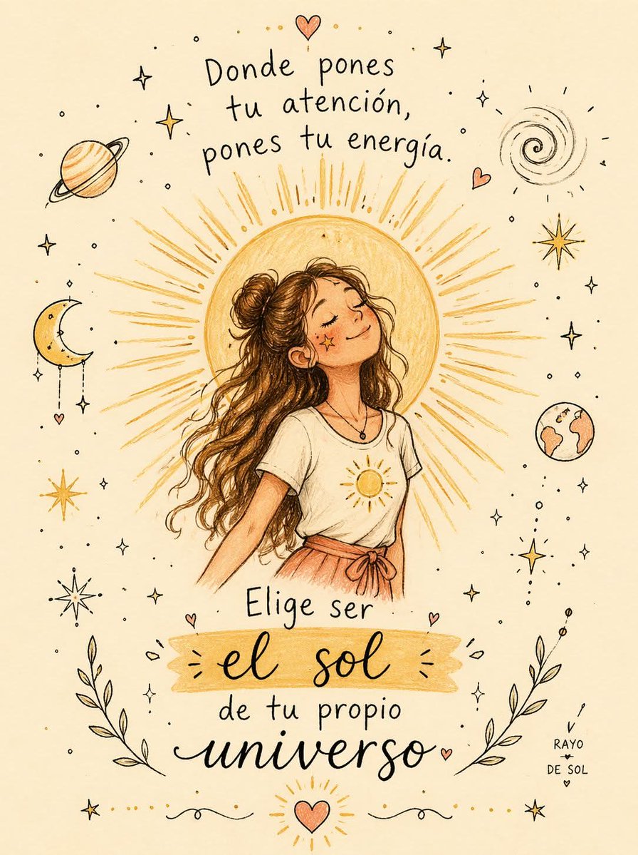 suaVe_teRNuRa's tweet photo. "Que nunca te falte la luz para brillar desde adentro." ✨💖

 Rayo de Sol https://t.co/45lM1fIcQT