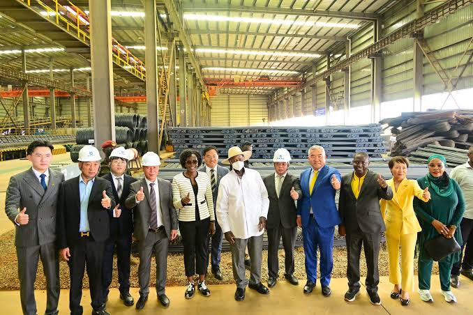 OMGitsJoe1's tweet photo. Manufacturing is another form of wealth. Traditionally, Karamoja manufactured spears and arrows, while in Ankole, blacksmiths specialized in their craft, making items such as spears and pangas.~ President Yoweri Museveni
 #WhyUgDecidedM7 https://t.co/Z2ZwlRnhLW