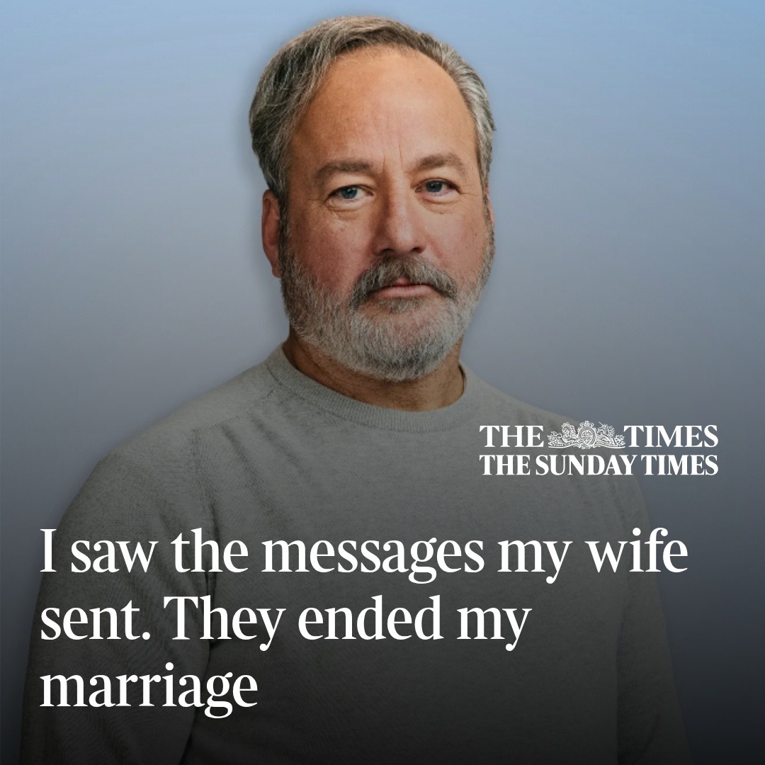 thetimes's tweet photo. Returning early, I opened her laptop and watched my life fall apart in 20 minutes, says Chris Jones