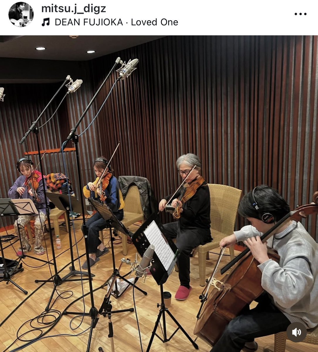 sanchan1140125's tweet photo. 今回も素敵なアレンジと演奏ありがとうございます✨
#LovedOne
#DeanFujioka
#Mitsuj
https://t.co/UlX01Gozu4 https://t.co/8RG2eEBgeQ