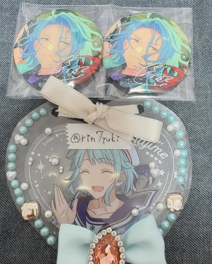 rin7yuki's tweet photo. 【譲渡】あんスタ 10周年 10th 缶バッジ

譲)HiMERU
求)1点550円(定価)+送料

おりましたらお声掛けください
異種の場合、同種の凪砂との交換可能
🌟プロフ必読 https://t.co/1SZko8hmqK