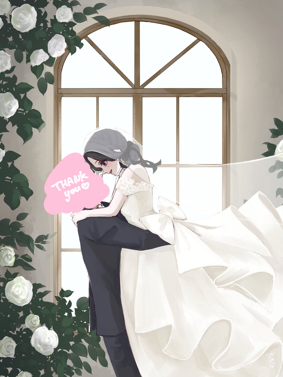 0gr185's tweet photo. 夢絵👰🏻‍♀️💐 https://t.co/tNzhSqBBde