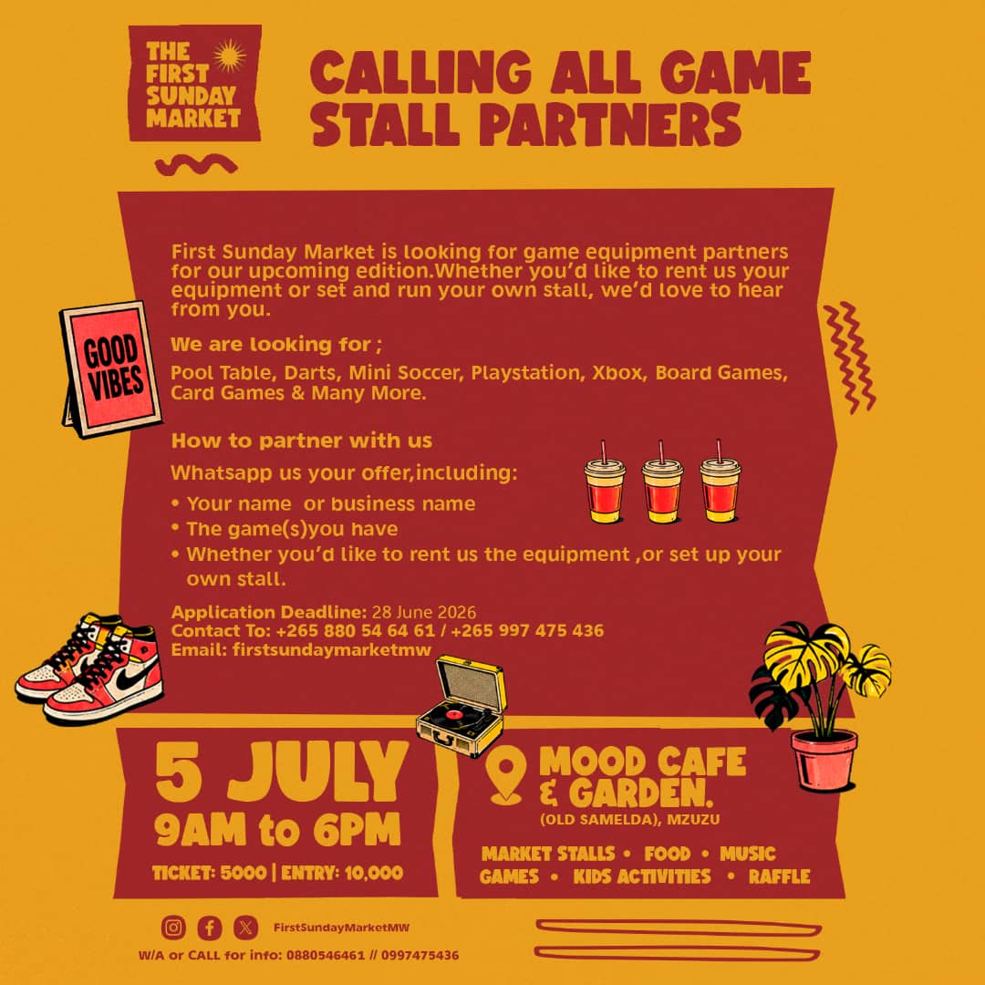 AudioRockSwisha's tweet photo. 🧩🎲 CALL FOR GAME STALL PARTNERS. 

#FSMMZ #UwunsoNdiMsika https://t.co/t5uCRrQ8RW