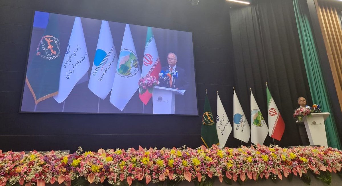 asadmk17's tweet photo. Joined the launch of Green Belt Ext. Project at Imam Khomeini Int’l Airport. While acknowledging Iran’s tireless efforts in fighting desertification, underscored the importance of deeper collaboration in the ECO region being highly water stressed. #WorldDesertificationDay https://t.co/TNPHEE8wPF