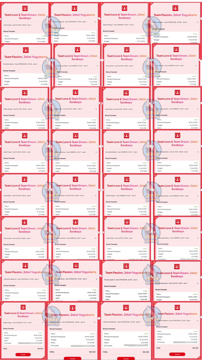 ReefStore_48's tweet photo. Joki Tiket 2Shot dan M&amp;G Theater Sementara Yogyakarta &amp; Surabaya

📅27-28 Juni 2026 &amp; 2 Juli 2026

2shot: 55 akun &amp; 96 tiket ✅
M&amp;G: 16 akun &amp; 105 tiket✅

Thank you yang sudah percaya joki di repstore, kita masih open untuk war tanggal 22 yaa: https://t.co/ELDBcQPqYE

#ReefJoki https://t.co/aWkCsv8vhg