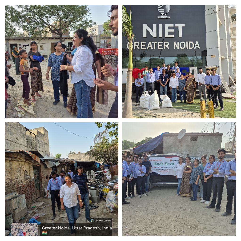 aarushws's tweet photo. Under Sneh Seva, the in-house initiative of Aarush Welfare Society, we distributed 500+ brand-new T-shirts to people in need across different areas of Greater Noida.
A big thank you to @madoverprint for donating the T-shirts and to the students of NIET, Greater Noida
#WeAreAarush https://t.co/J9ZuCP1snQ