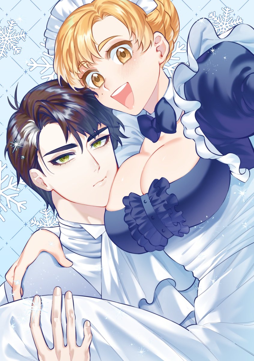 hypnos1012's tweet photo. こちらはアクリルにお付けする無料のカードです！
アクリルの☀️♀と、カードに描かれているメイド服はそれぞれ別デザインになっています✨ https://t.co/UdEmasOdG5