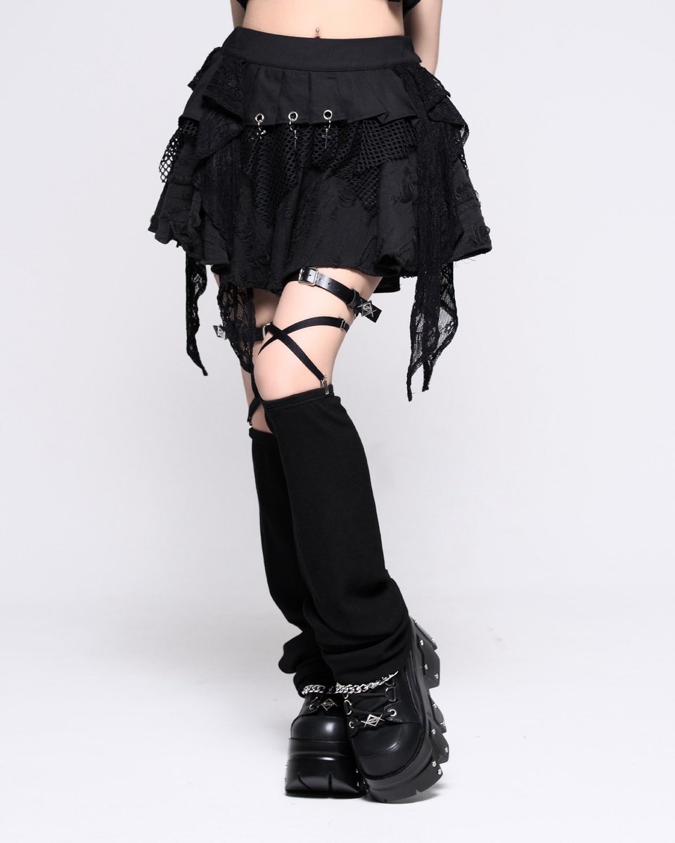bbopdrop's tweet photo. 【REFLEM 】
6月18日(木)発売
NEW ARRIVAL 

ガーターベルト付きレッグカバー

レッグカバーにガーターベルトを組み合わせ、太ももまわりのクロスストラップがアクセントに。

ミニスカートやワンピースと合わせるだけで、エッジの効いたコーデが完成します！ https://t.co/s8RqgSfCNx