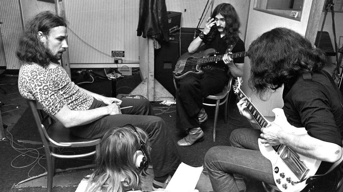 BlackSabbath's tweet photo. June 17, 1970 
at Regent Sounds during the ‘Paranoid’ album sessions https://t.co/VljTusgmym