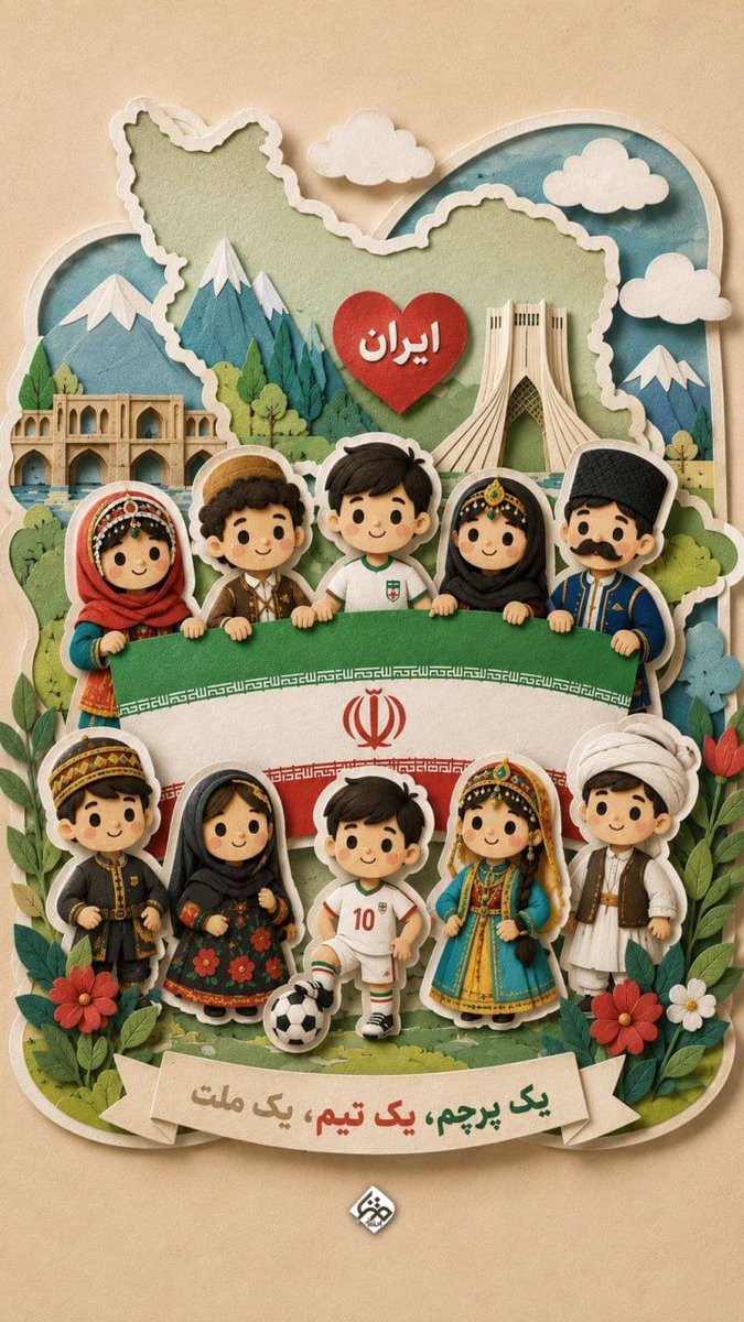 tayberostami's tweet photo. همه یکپارچه
#WorldCup2026 https://t.co/PiEI4lo8NC