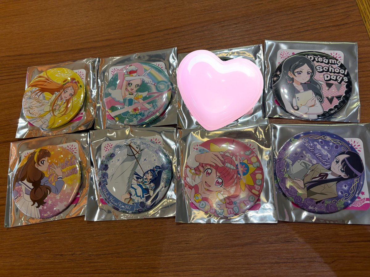 たんプリ ミスティック 缶バッジ 43点 プリキュア トゥインクル缶バッジ 15 colorful! トゥイ缶 たんプリ 缶