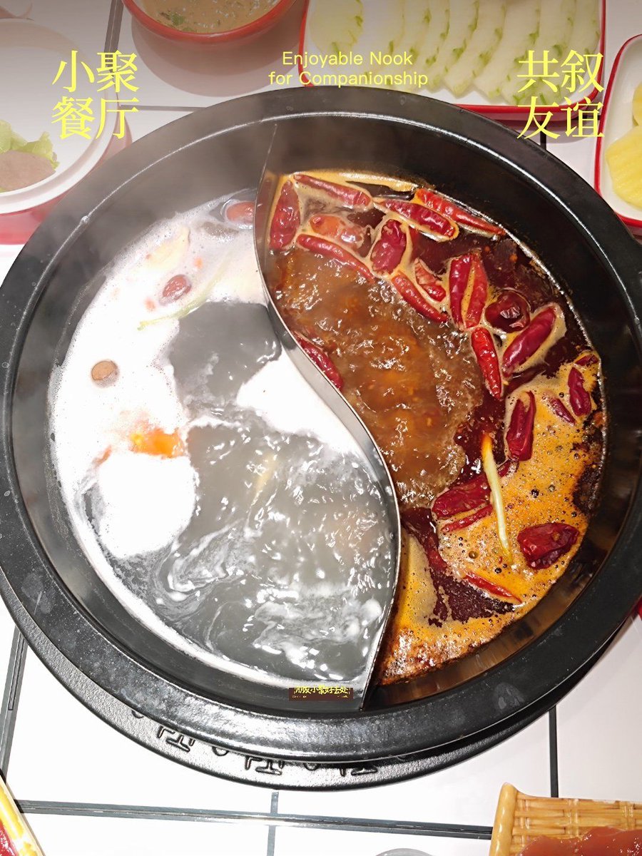 pinknyya's tweet photo. Just had the BEST spicy Sichuan hot pot at the hidden gem on 5th St! Broth was numbing, meats were fresh, and the service was chef’s kiss. Already planning my next visit—you need to try this! https://t.co/wl7Jp1A9UB