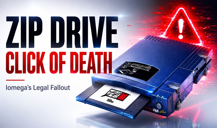 AmigamagazineGA's tweet photo. Iomega Zip Drive click of death: data loss, lawsuits and the fall of a storage icon https://t.co/9Ni6JczlNY #Iomega #ZipDrive #ClickOfDeath #90sTech #StorageMedia #RetroTech #TechLawsuit https://t.co/zP1avyj2sT
