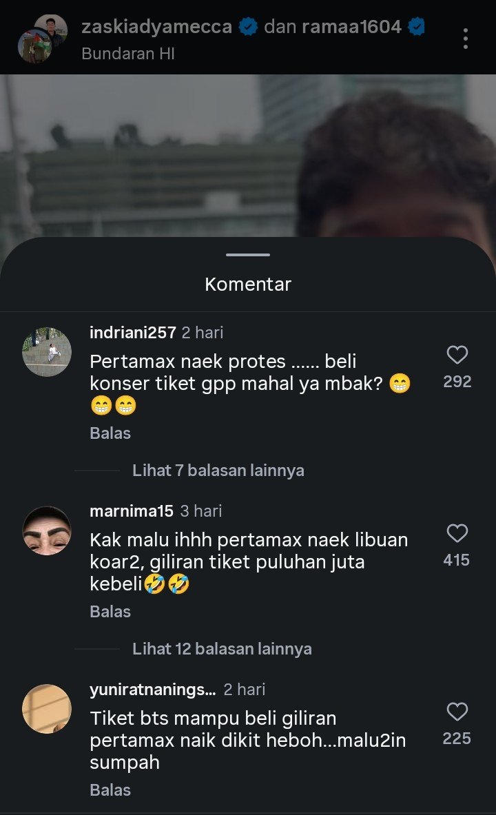 lifiabcde's tweet photo. @tanyarlfes Coba liat komen di postingan yg demo, netizen malah julid gini jir😭 speechless https://t.co/CdXmgPma4z