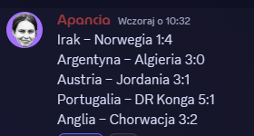 apancia_irl's tweet photo. Nie ma to jak obstawiać sobie dla zabawy wyniki ze znajomymi na DC i trafić trzy wyniki 😂Zobaczymy jak wyjdzie reszta. Chyba trzeba zacząć obstawiać za hajs jak dalej będzie tak dobrze szło xD #piłkanożna https://t.co/T3TagUHCVS
