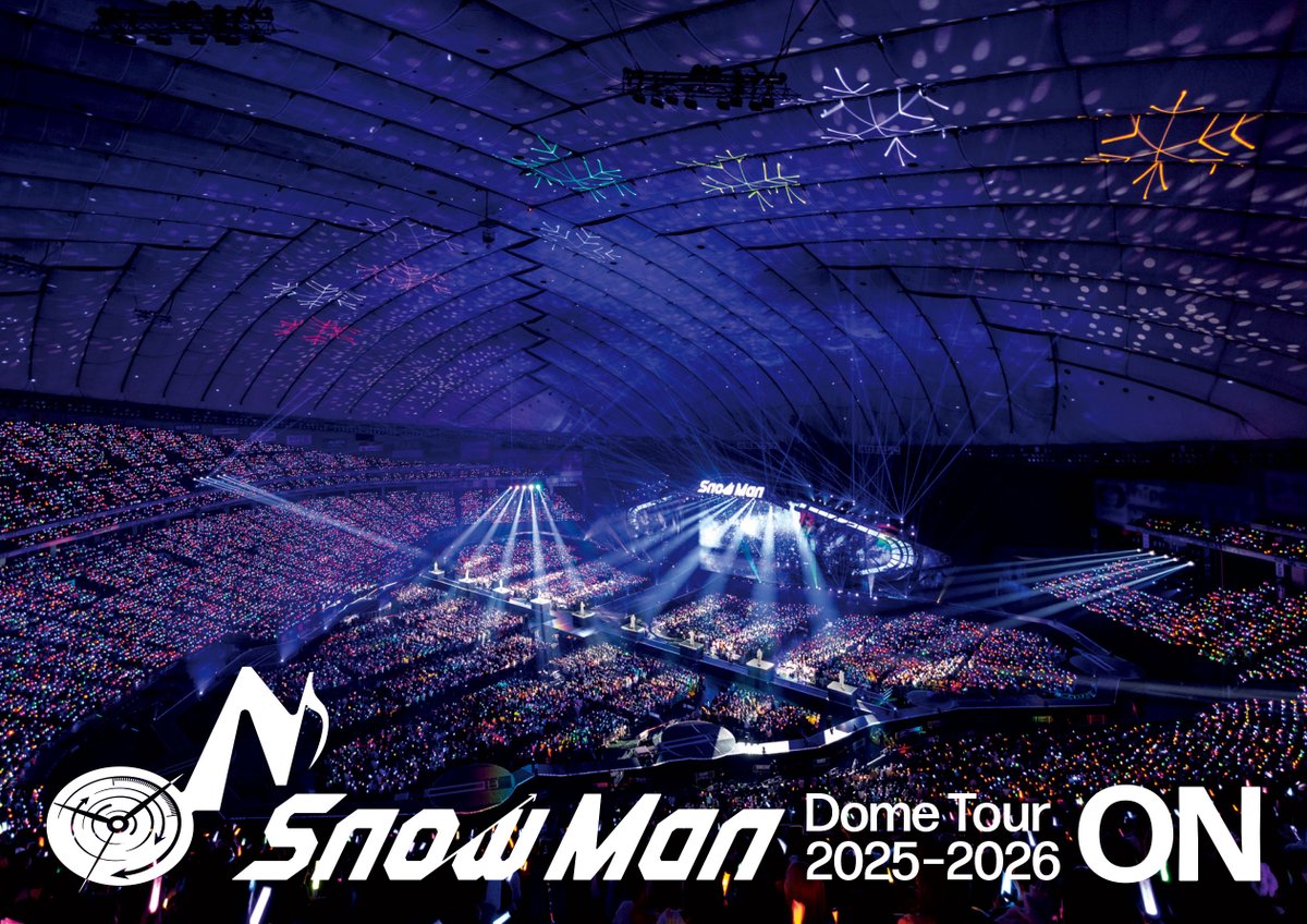 TOWER_Online's tweet photo. Snow Man、7月1日リリースのBlu-ray＆DVD『Snow Man Dome Tour 2025-2026 ON』より“Ready Go Round”ライヴ・パフォーマンス・ビデオ公開

https://t.co/3ezsCiLXZO

#SnowMan
#SnowMan_ON
#ReadyGoRound
#タワレコオンラインニュース https://t.co/P53TDqVsyv
