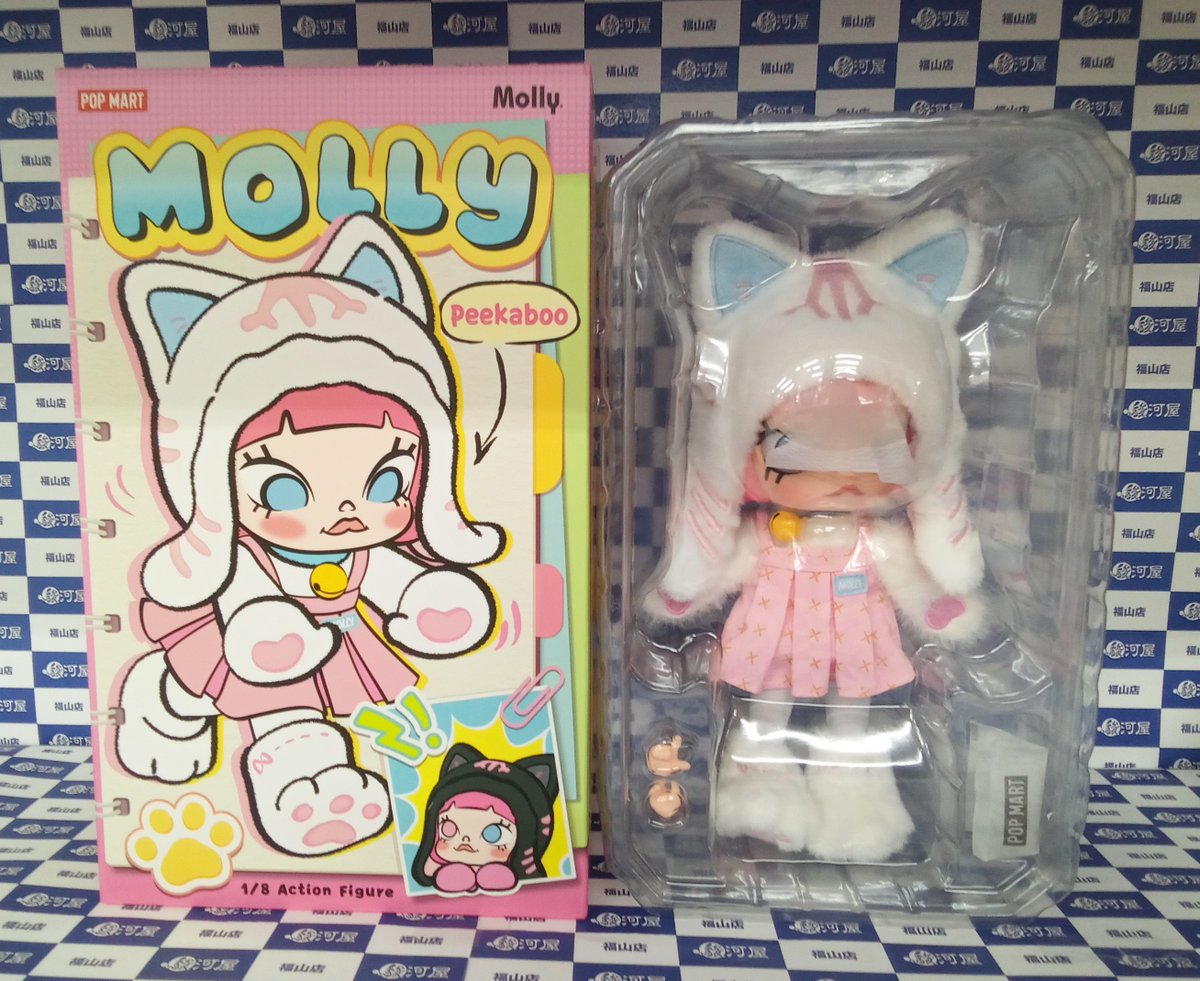 ✨買取情報✨ 「POPMART MOLLY Peekaboo 1/8 アクションフィギュア
