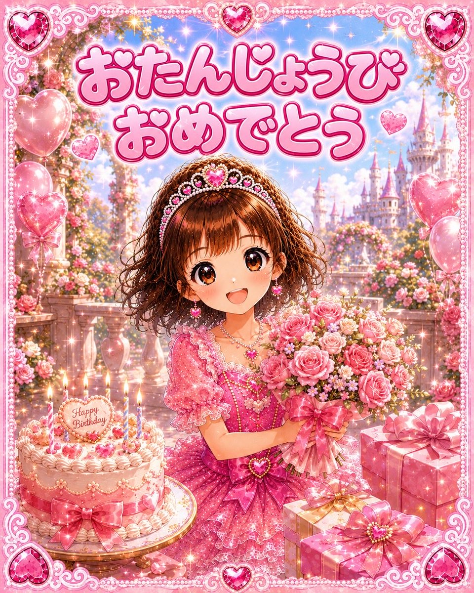 PrincessHaruri's tweet photo. @zKNflCm0Y8jy9YG おめでとうございます🎂 https://t.co/rBL8vOAwbg