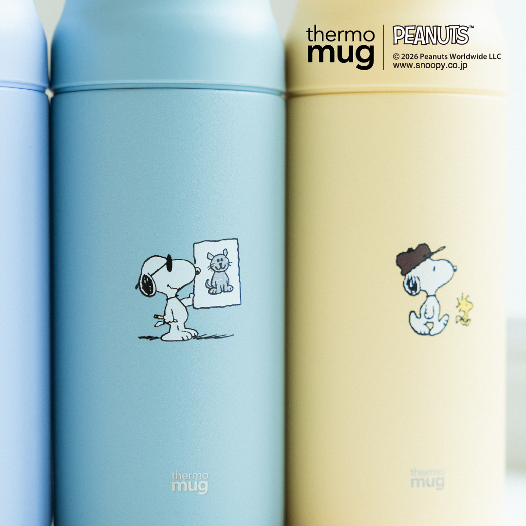 thermo_mug's tweet photo. 【各柄300個】 サーモマグ | SNOOPYオリジナルデザイン第7弾、絶賛販売中！ https://t.co/IeaqSD3tPi https://t.co/lJ0vDAngbp