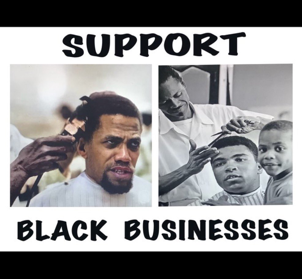 dijoni's tweet photo. We are supporting black business. https://t.co/6y9fjmGZ3v