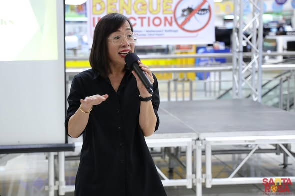 santarosacity's tweet photo. TINGNAN | Ang Pamahalaang Lungsod ng Santa Rosa, sa pangunguna ng City Health Office II, ay nagsagawa ng advocacy campaign laban sa Dengue Infection noong Hunyo 5, 2026 sa Waltermart Balibago. 

Ang inisyatibong ito ay hakbang ng lungsod upang maiwasan ang pagdami ng dengue cases sa lungsod.

📸: CIO Tonypet 

#SerbisyongMakataoLungsodNaMakabago
#TatakArcillasSerbisyongWagas
#CityofSantaRosaLaguna
#HelloSantaRosa
#SantaRosaTheLionCity🦁