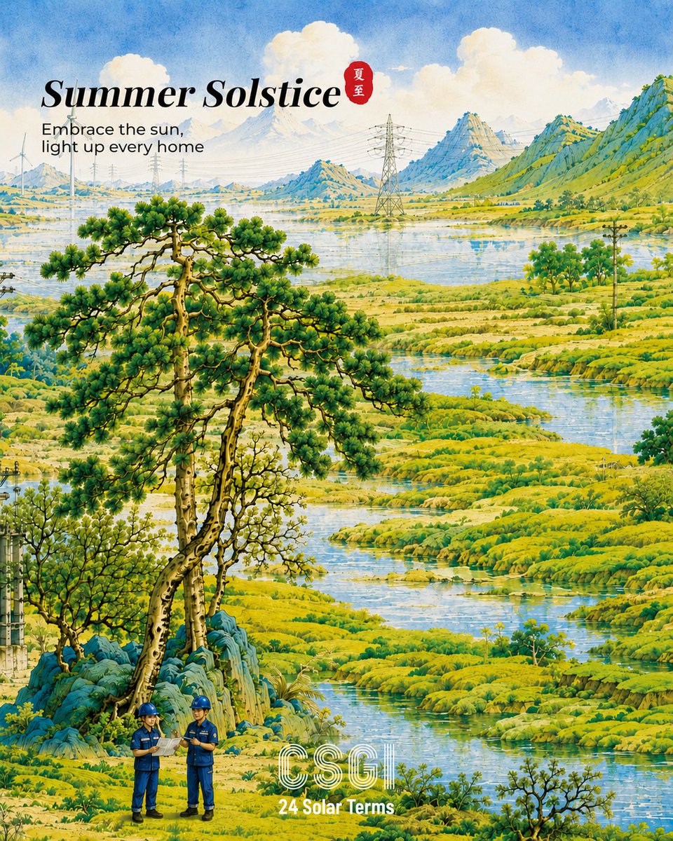 CSGI_Official's tweet photo. As daylight reaches its peak on the Summer Solstice, #CSGI remains committed to powering growth and building a brighter future with partners. https://t.co/9xthAj0vXm