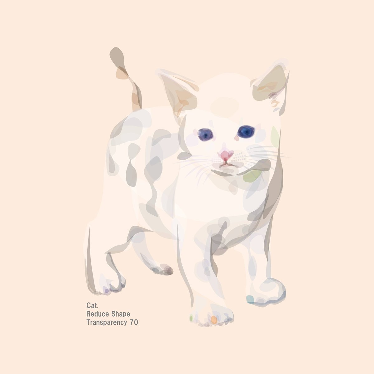 UrchinPAC's tweet photo. Cat.
AutoShapes & VBA study.
Dense shapes + gradient overlay.
#PowerPointArt #AutoShapes #GenerativeArt #DigitalDada #cat https://t.co/rGfczIHbb8