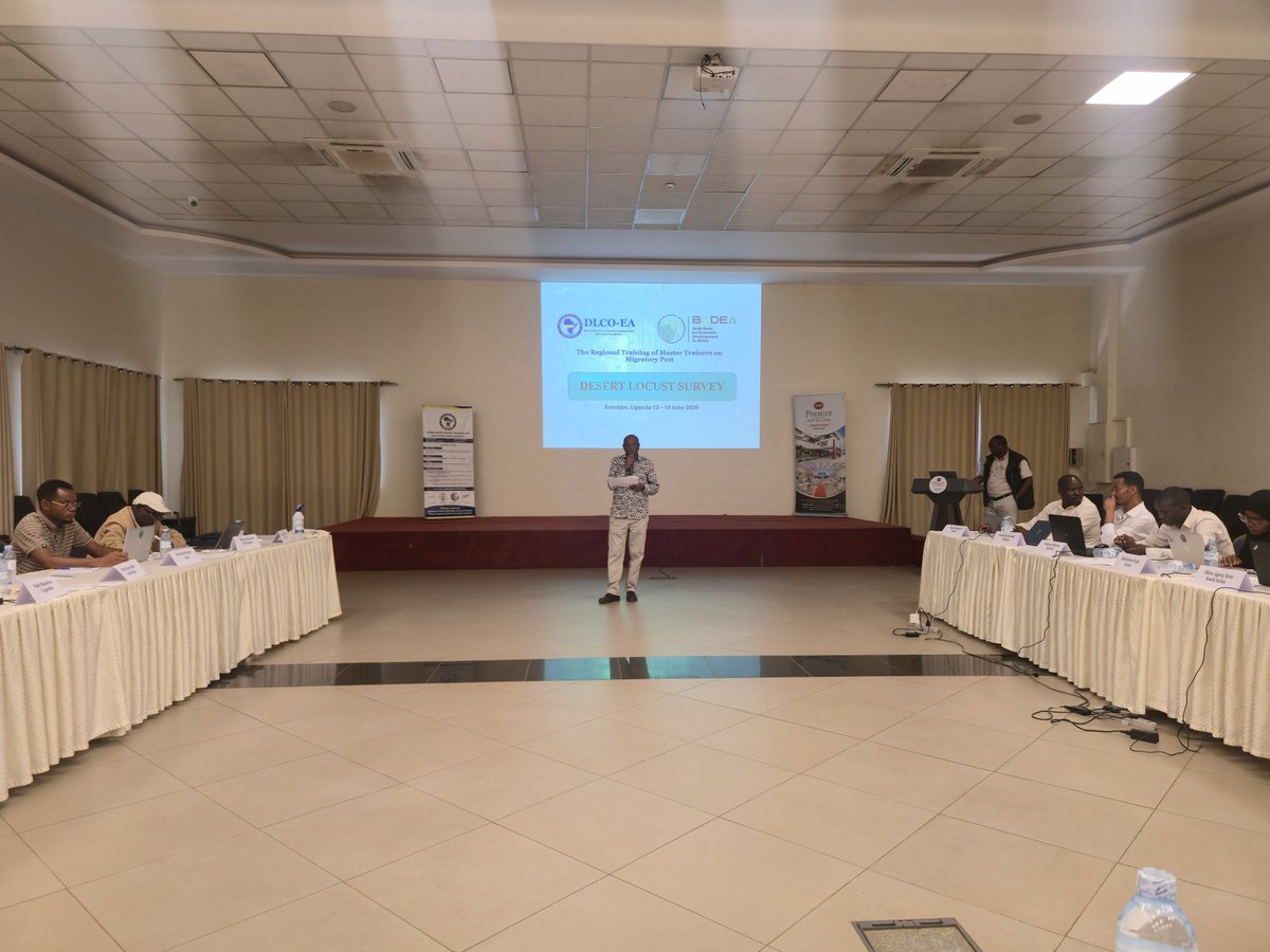 dlco_ea's tweet photo. @mwesigwarm @badeabank @MAAIF_Uganda @CS_MoALD @MoA_Ethiopia @mafs_ss @TPHPA_Official Day 3 has started with group presentations on various topics on training skills. https://t.co/BJV8Qedoco