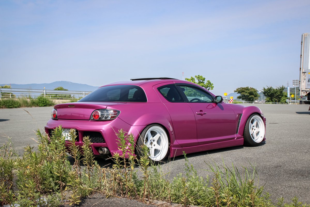 tatsuRX_8shion's tweet photo. 6年間乗ったエイト降りました。
大きなトラブルも無くやりたかった痛車もでき多くの方と関われて良かったです！
車は変わりますが今後ともよろしくお願い致します🙇 https://t.co/aCOhWjayvg