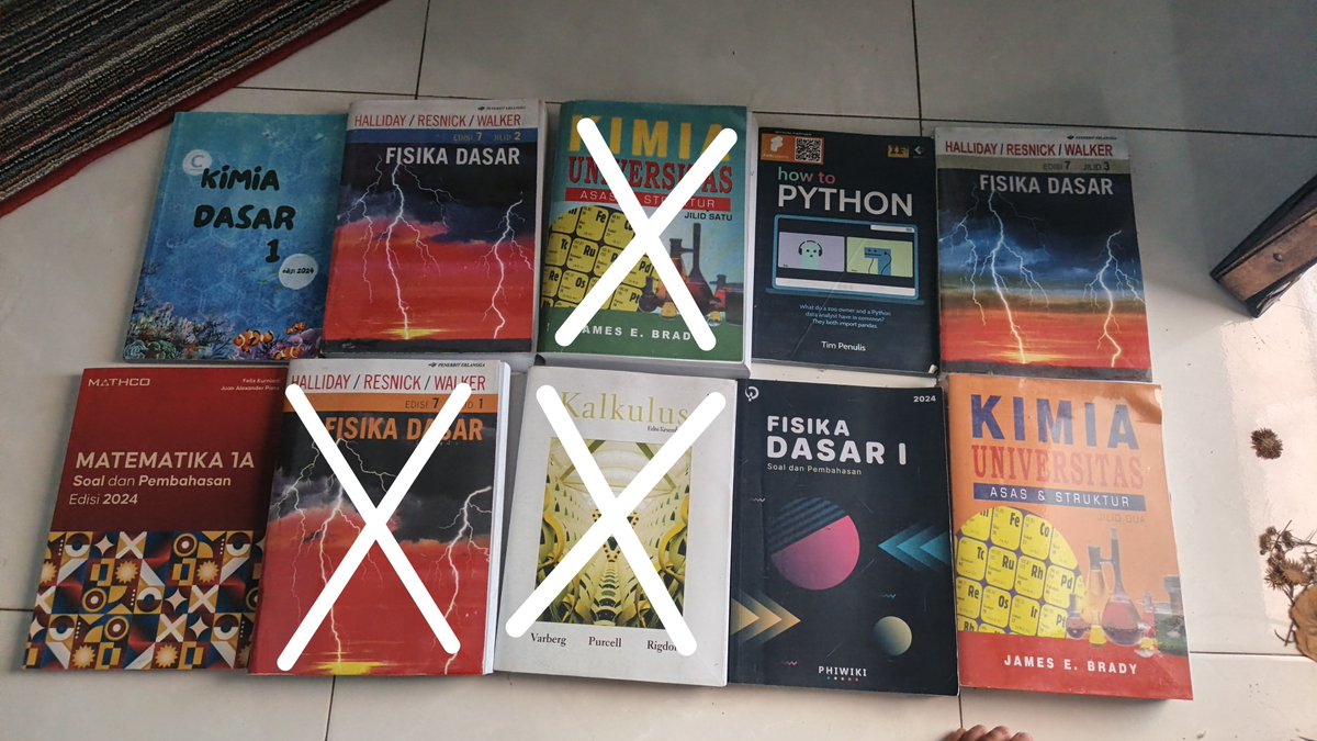 wlcseu's tweet photo. ‼️updated
kimdas 1 brady, kalkulus dasar 1, fisdas 1 halliday sold out https://t.co/g7Jn3xVzUQ