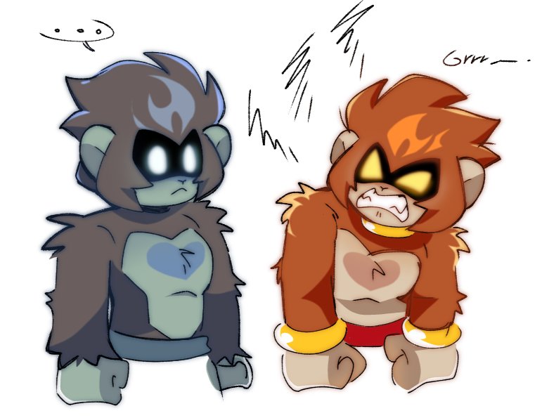 PSonadow's tweet photo. #SWK #doodle #MonkeyKing #PossessedWukong #PK

Ice Monkey n Fire Monkey https://t.co/eiB7sm6TGd