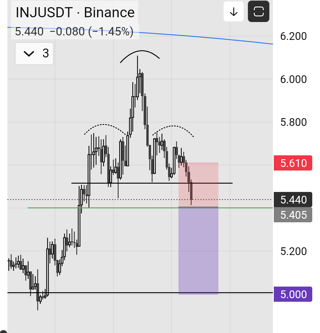 Prof_sCrypto's tweet photo. $INJ short ongoing 📉 https://t.co/84JjDyXV74