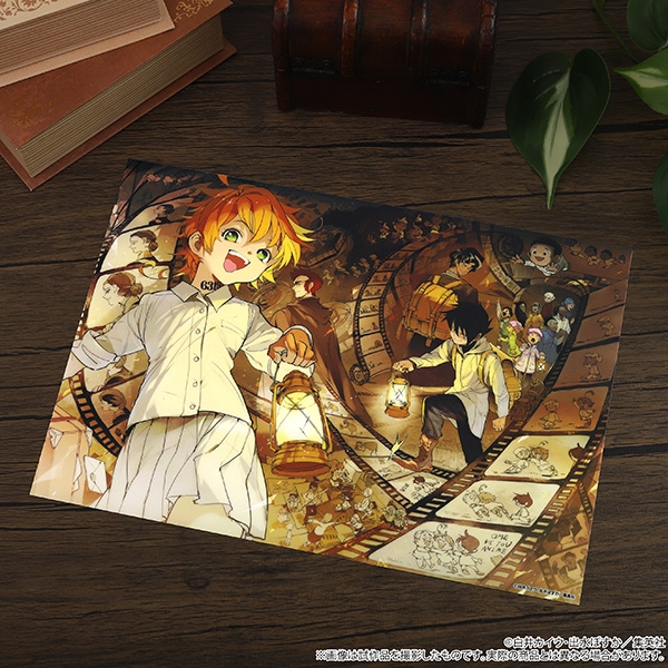 neverlandcheck's tweet photo. アニメイトオンラインで予約開始！

約束のネバーランド クリアポスター

88話 扉絵
102話 扉絵

2026/09/12 発売

https://t.co/hitFPAKYua https://t.co/hov4zN1wS7