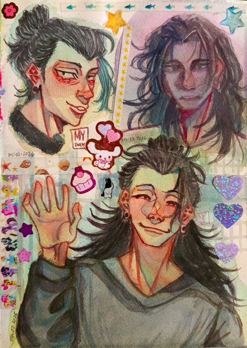MaskyMask2004's tweet photo. ꜱᴜɢᴜʀᴜᴜᴜᴜ~ 
#getosuguru #geto #jjk #jjkfanart #fanartㅤㅤㅤㅤ https://t.co/5eb4ru7AwP