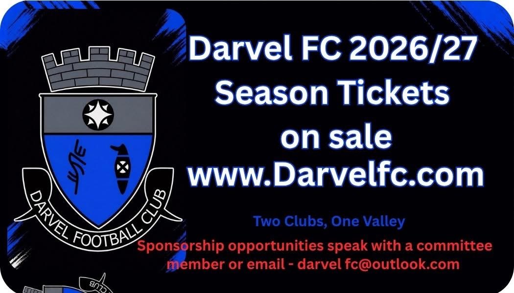 darvelfc's tweet photo. SEASON TICKETS on Sale, click link for payment option's https://t.co/3fFsIvqLBB 

or email Darvelfc-fundraising@outlook.com 

15 Home Games  - Season Start Date 25 July 2025 Fixtures pending release! 📢🤝⚽️ https://t.co/c8aG1anqIv