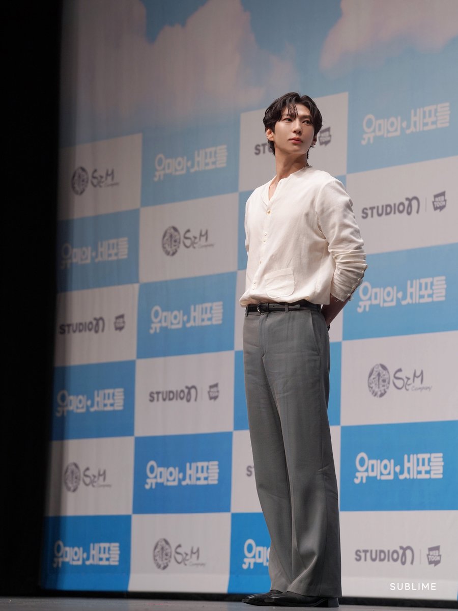 OfficialJTW_LEO's tweet photo. [📸PHOTO]

뮤지컬 ‘유미의 세포들’ 제작발표회 비하인드

#정택운 #JUNGTAEKWOON
#레오 #LEO
#뮤지컬 #유미의세포들 #109세포 https://t.co/hQSqKyBoEa