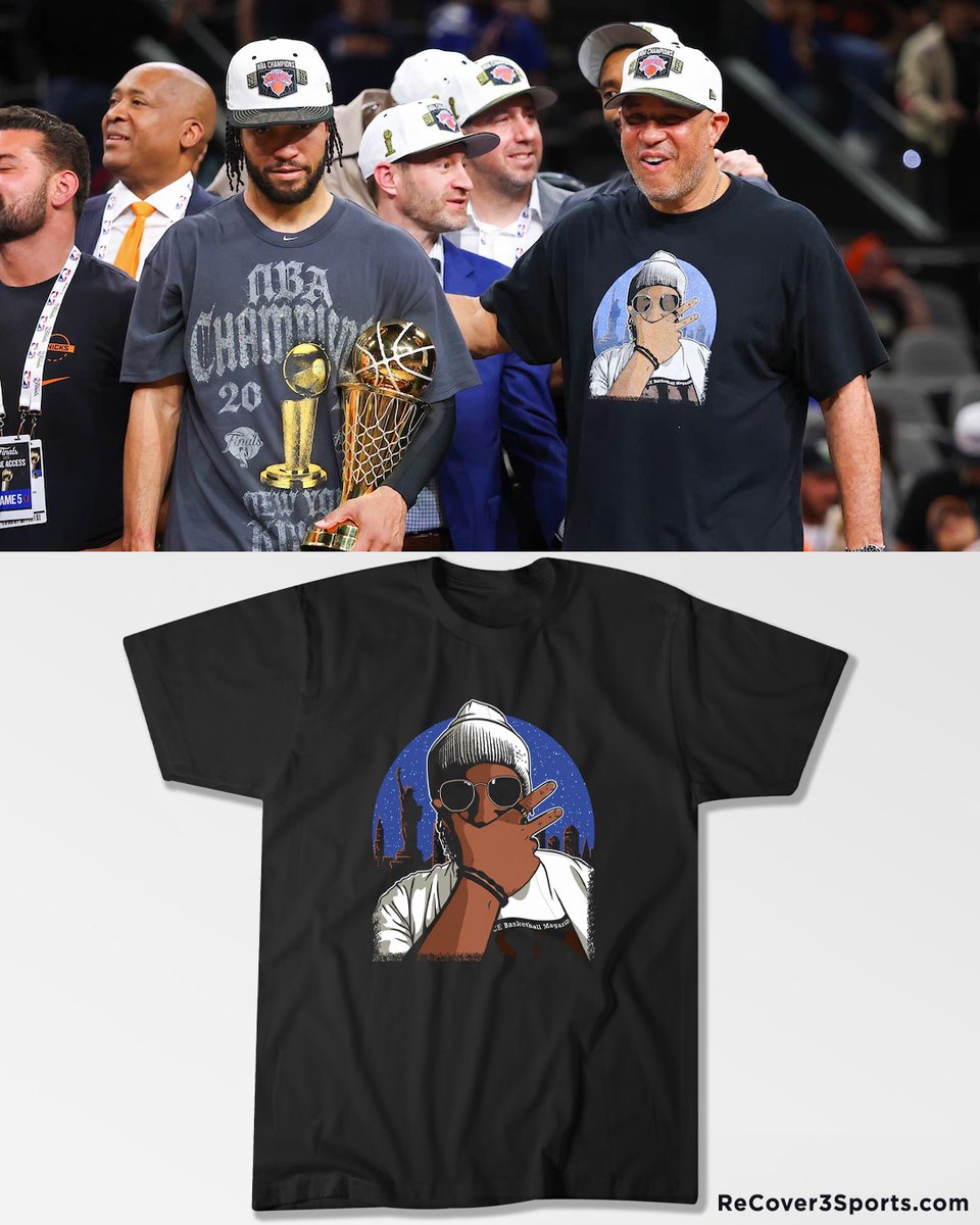 Cover3HQ's tweet photo. Calling all Knicks fans! Get the same shirt designs Brunson’s dad, Ben Stiller, and Taylor Swift wore during the Finals! 👇

Brunson’s Dad 👉 https://t.co/on7zoStpsw

Stevie Knicks 👉 https://t.co/6azbmfABhp

Ben Stiller 👉 https://t.co/e7M81OHvUG https://t.co/yY0YUnCgq2