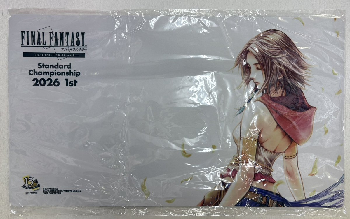 gurapantuhan's tweet photo. 【#FFTCG】
買取頂いたプレイマットを補充しました🐣
スタンダードチャンピオンシップで上位8名のみに配布された貴重なプレイマットです🐥
3000円以上のお買物で送料無料となるので是非ご利用ください🐤
↓購入はこちらから
https://t.co/XPWaJdN45s
#ファイナルファンタジー https://t.co/46ya64tDkV