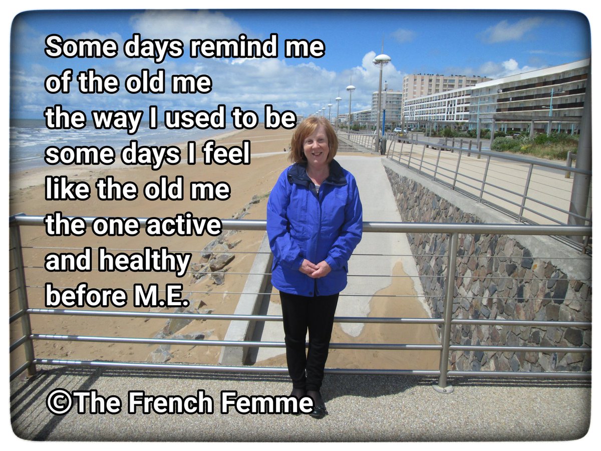 frenchros's tweet photo. My poem of the day - THE OLD ME
#MyalgicEncephalomyelitis #MEAwareness #pwME #MillionsMissing #GlobalVoiceForME #SevereME #VerySevereME #longcovid #poetry https://t.co/96LZgXsxWQ