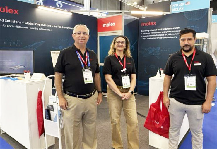 smithsinterconn's tweet photo. We’re in full swing on Day 3 at #Eurosatory!
Stop by @MolexConnectors booth #D298 to discover our latest solutions for the defense and aerospace markets.
Don’t miss the chance to connect with our team!
📍 Paris Nord Villepinte Exhibition Centre | 15–19 June 2026

#Eurosatory2026 https://t.co/pZ07QhiSQ9