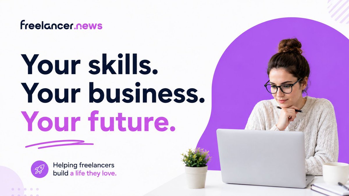 Freelancer_News's tweet photo. Your skills. Your business. Your future. 🚀

Get the advice and resources you need to build a freelance career you're proud of 👉 https://t.co/rDrZzlNgBI 

#freelancing #selfemployed #freelancelife #ukfreelancer https://t.co/SBU14IKj83
