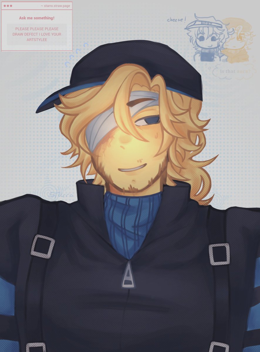 St4rro's tweet photo. Idk why people cover his other eye with a bandage but it gives him more aura #evade #evadefanart #defectrebel https://t.co/cXwIeKZ1WK