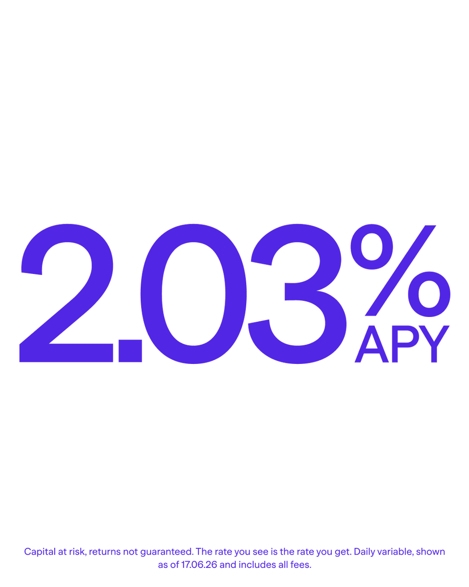 go_lightyear's tweet photo. High interest, easy access Savings is now live in more of Europe 🇪🇺 Investing involves risk

Powered by J.P. Morgan Asset Management, you can earn 2.03% APY on your euros. Tracking the European Central Bank’s rate trends, your money starts earning interest from day one and stays accessible whenever you need it. 

Available today in 🇭🇷 Croatia, ��🇾 Cyprus, 🇬🇷 Greece, 🇮🇪 Ireland, 🇵🇹 Portugal, 🇸🇰 Slovakia and 🇸🇮 Slovenia. 

Read more here: https://t.co/wmKo20CRRP 

Savings is an investment product, earning variable interest. Shown above as of June 17th and net of fees.