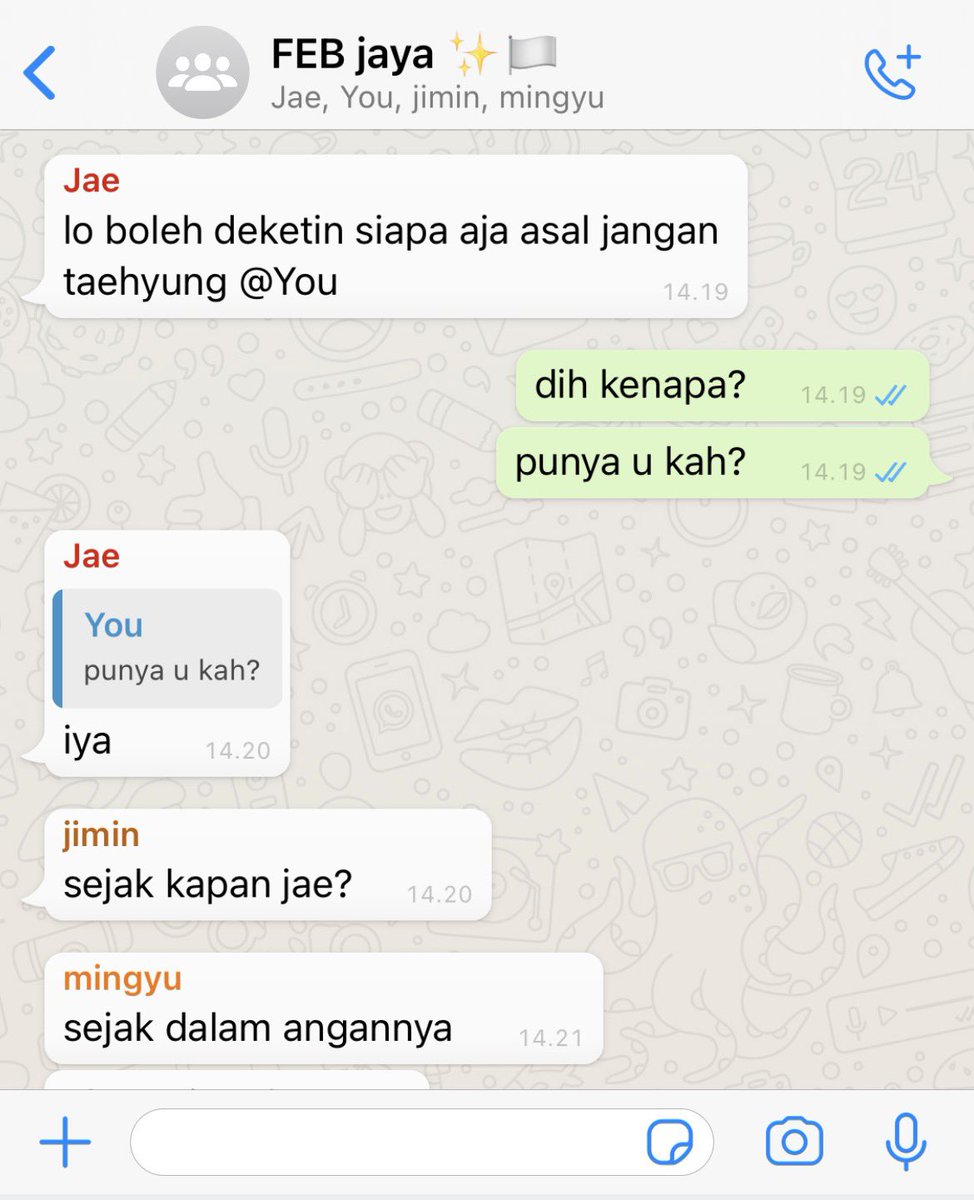 willowstory9597's tweet photo. taekook fourtweets au (vkook)

1. bisa ga? https://t.co/qU4ItDemxG