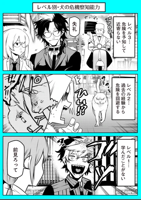 イヌの危機察知能力。 