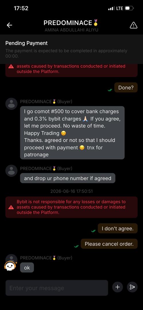 Andyexr12's tweet photo. First time experience this thing on @Bybit_Official https://t.co/o2t9u05D9E