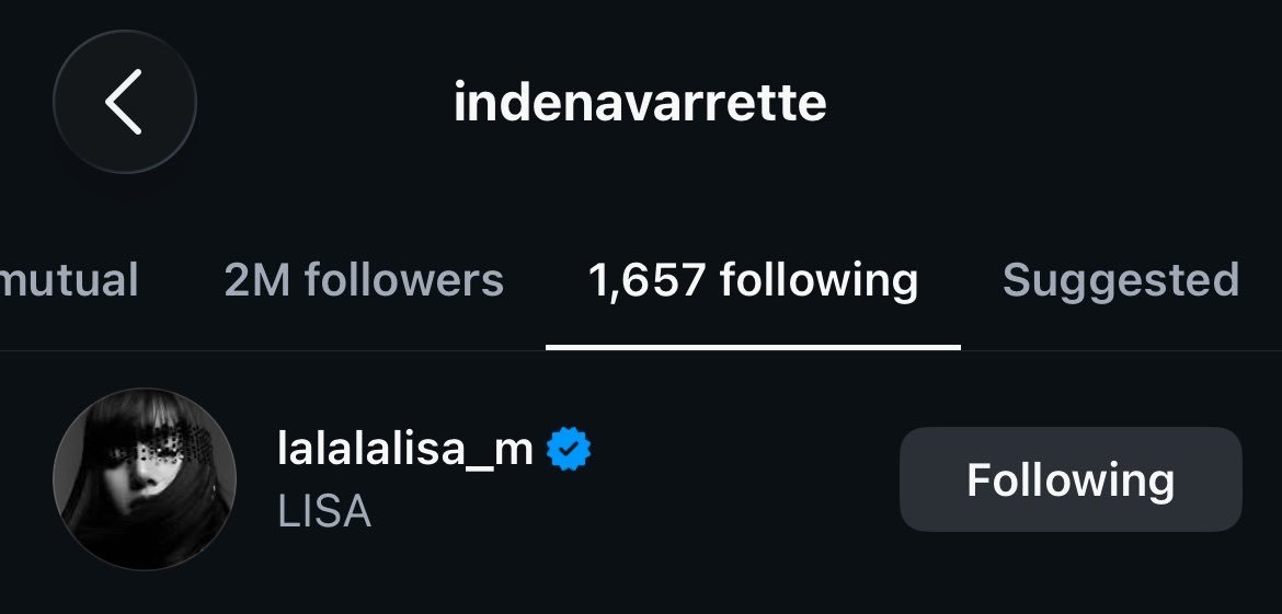 LSNTEAM_'s tweet photo. American Actress, Lead Actress of the Obsession, Inde Navarrette, followed #LISA  on Instagram! https://t.co/mjMgaRAgSr