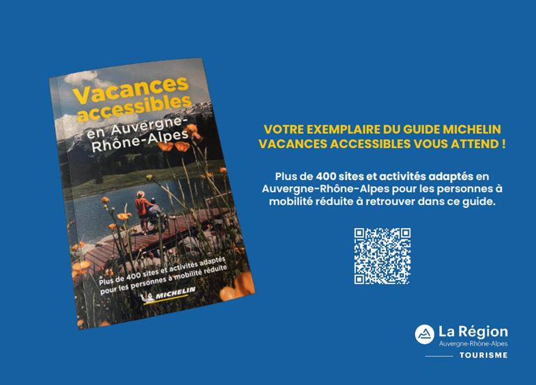 handirect's tweet photo. Tout est conçu pour surprendre et satisfaire les envies de nature, de culture et de détente.
Pour préparer vos vacances en toute simplicité, consultez le guide Michelin « Vacances accessibles en Auvergne‑Rhône‑Alpes », spécialement conçu pour les personnes à mobilité réduite. 2/3 https://t.co/Q9rrUU2dia