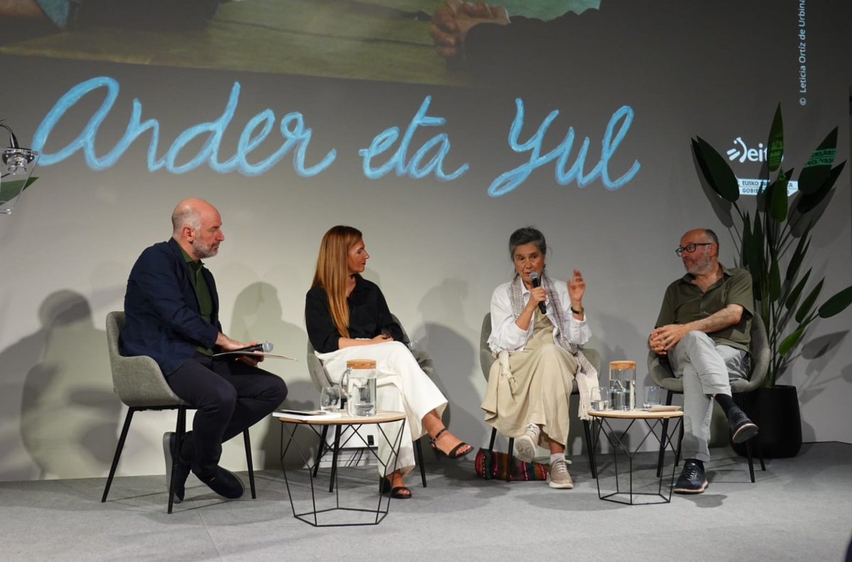 filmotecavasca's tweet photo. ➡️Euskadiko Filmategiak eta @EITBofiziala k ANDER ETA YUL (Ana Díez, 1988) zaharberritu dute eta 4K-n emango da @sansebastianfes en.

➡️Boloniako L’immagine Ritrovata laborategietan zaharberritu da zuzendari nafarraren film luzea, eta Klasikoak sailean proiektatuko da, duela 38 urte estreinatu zen lekuan.

➡️Ana Díez recogerá el Premio de la Filmoteca Vasca en el marco del Festival de San Sebastián.

➡️La película comenzará su recorrido internacional en el Budapest Classics Film Marathon que organiza el National Film Institute Hungary y en el Film Restored -The Film Heritage Festival- de Berlín que impulsa la Cinemateca de Alemania.

+info: https://t.co/obZqyxsctz