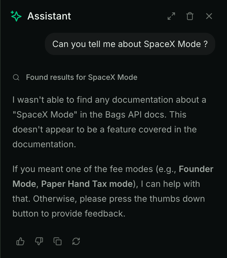 ZRealSafi's tweet photo. why launch a completely new tokenomics model with almost zero information?

Like I understand that you might not want to over complicate the X thread but what's stopping you from adding it to your own documentation or AI assistant? 

"Only 4% of supply in circulation"
OK! where is the other 96% ? is it with Elon JUST LIKE SpaceX IPO ?

"LP gets deeper as more people trade" 
Your Liquidity pool is starting with 50$ 
(Terminals still show it $50K  because you provide 0 info about the tokenomics)

I understand its a new mode to send coins to higher market caps since the liquidity is so thin but why not explain that and be profissional ?

@BagsApp had a lot of chances to actually be a well respected launchpad but you guys keep throwing your chances in the trash.

And @finnbags solution to anything is to throw money at the problem and start a "100k challenge"

What a waste fr!